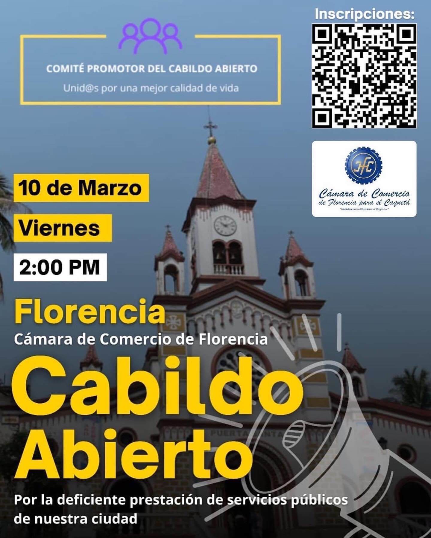 Cabildo Abierto C Mara De Comercio De Florencia Para El Caquet